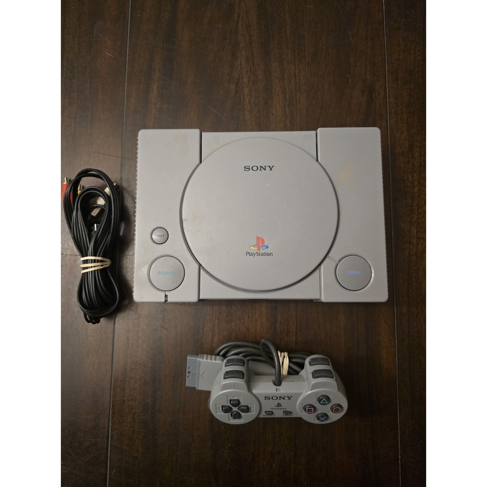 Sony PlayStation 1 PS1 Original‎ Console System Bundle - Tested and Works